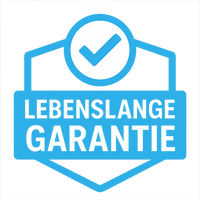 Lebenslange Garantie